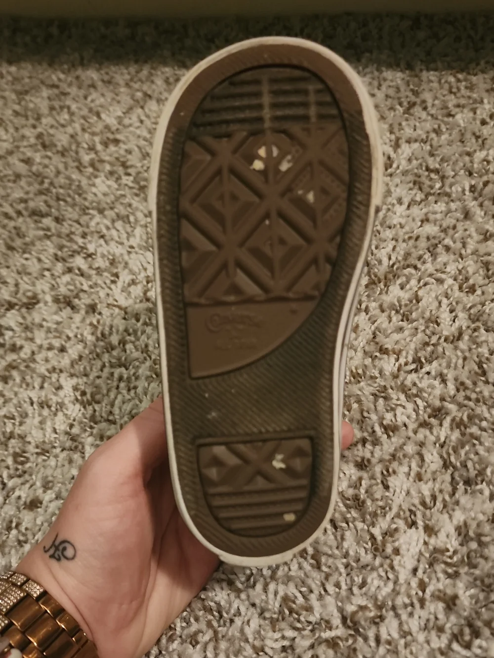 Converse High Top Shoes, Size 7 Toddler, Pre-owned But VGUC